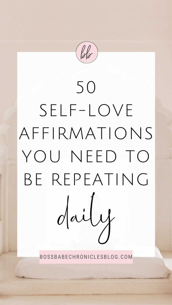 self-love affirmations