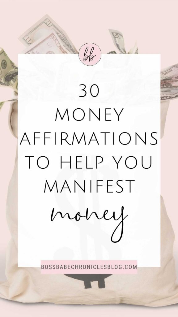 Money affirmations 