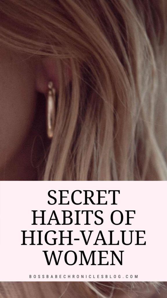 Secret habits of high-value women
